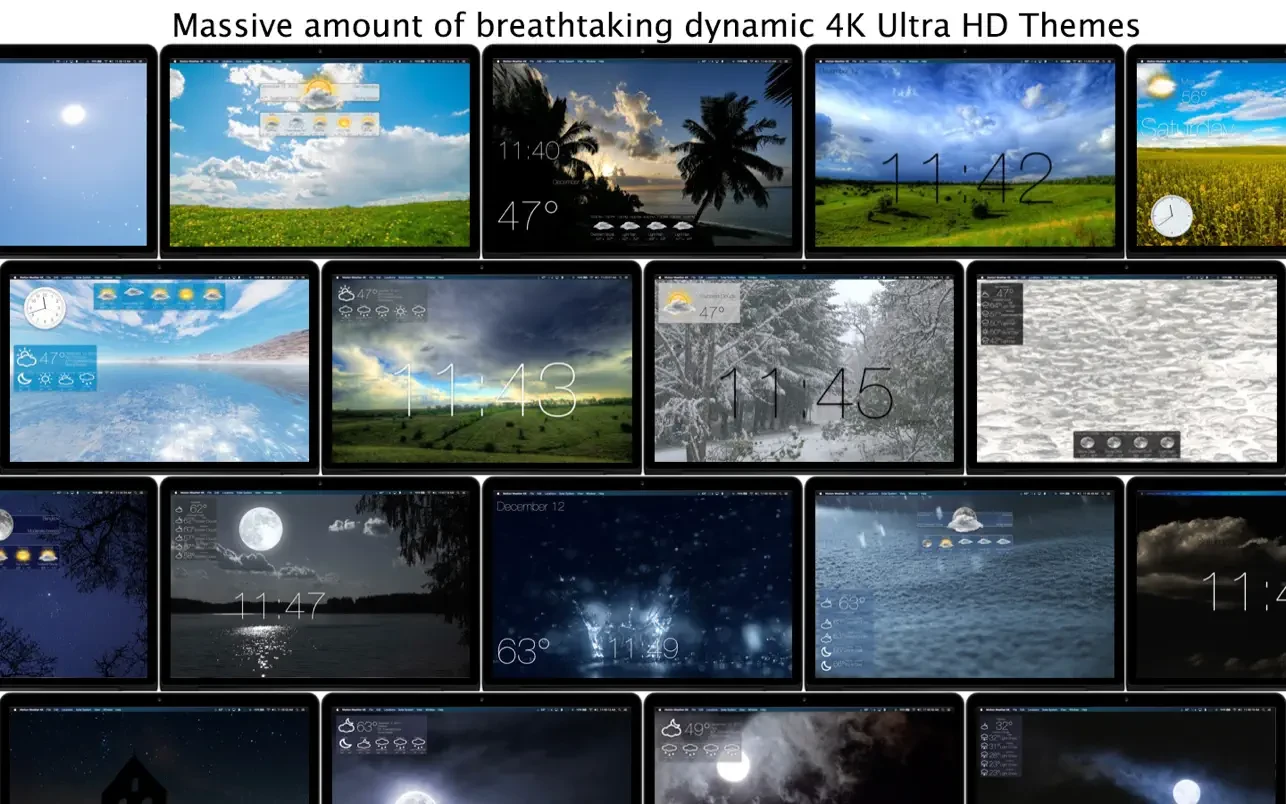 Motion Weather 4K - Ultra HD screenshot 4